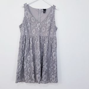 Torrid Shimmer Sparkle Metallic Fit & Flare Dress